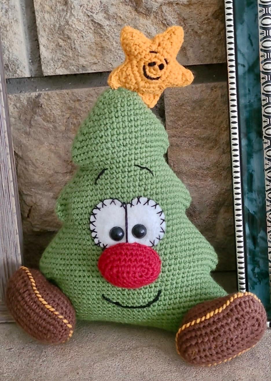 Amigurumi çam ağacı