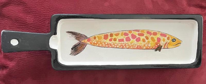Çini peynir tabağı